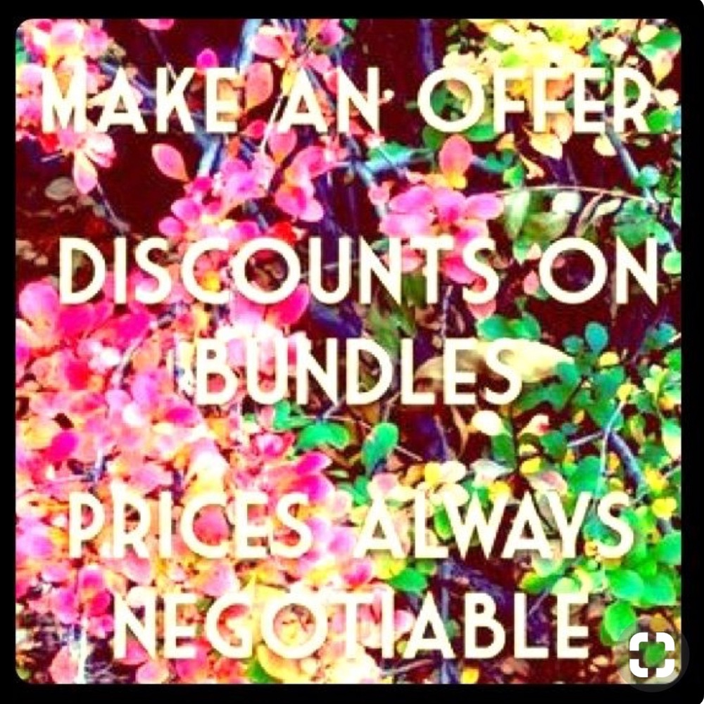 I will consider all reasonable offers!